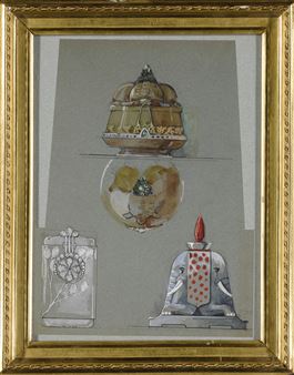 DESIGNS FOR OBJETS DE VERTU - P. Vever