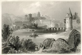 Travels from Vienna through Lower Hungary; with Some Remarks on the State of Vienna during the Congress in the Year,  10 engraved plates, 2 folding engraved maps - Richard Bright