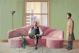Double Portrait by David Hockney to Lead Christie's Sale in London
