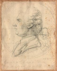 Portrait du Comte de Provence, projet de médaille - Benjamin Duvivier