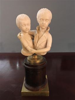 Double portrait d’Hypolithe et Adolf Kastner - Jean-Baptiste Glorieux