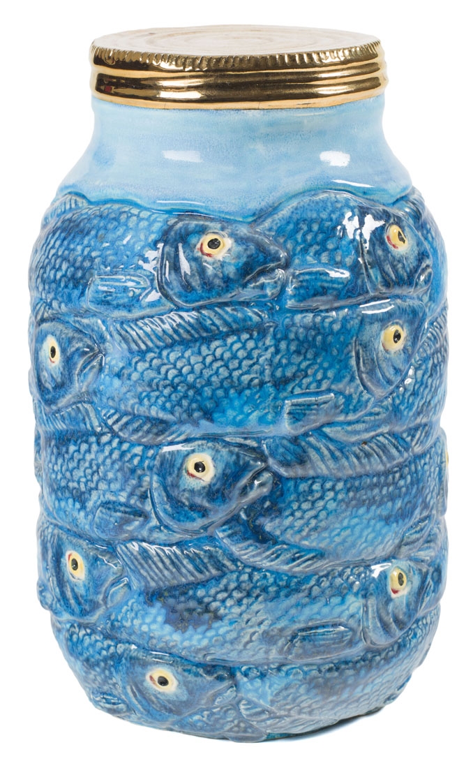 Victor Cicansky Pickled Herring Jar (1993) MutualArt