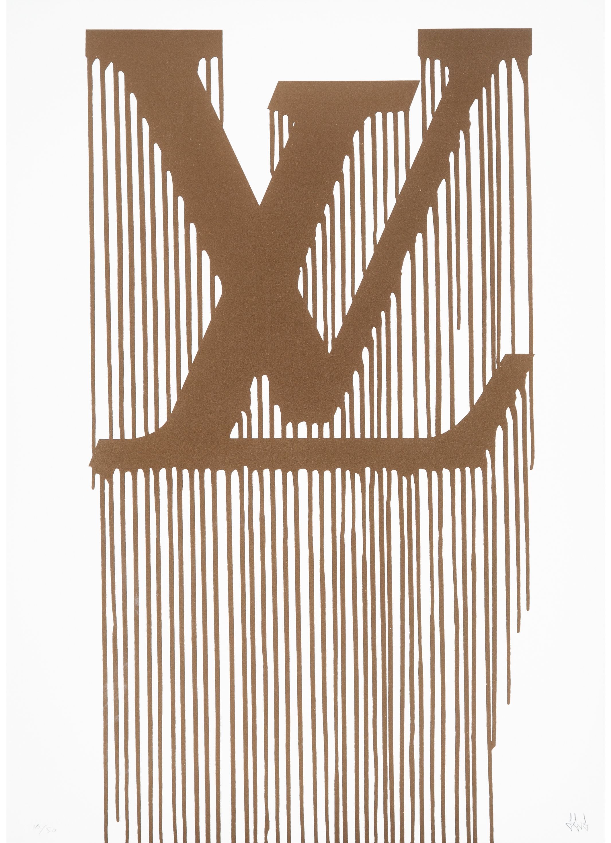 Zevs (b. 1977). Liquidated Louis Vuitton (Multicolore), 2011., Lot #11133