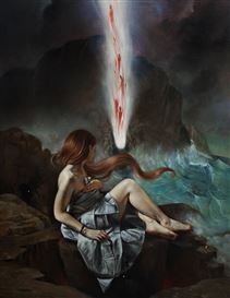 Ania Tomicka’s Mystical ‘Omen’ Paintings
