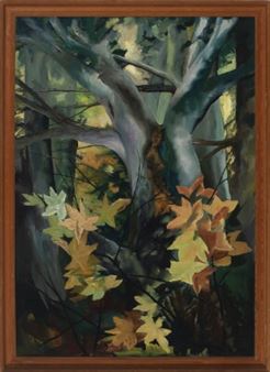 Autumn forest - Elna Heiberg Bendixen