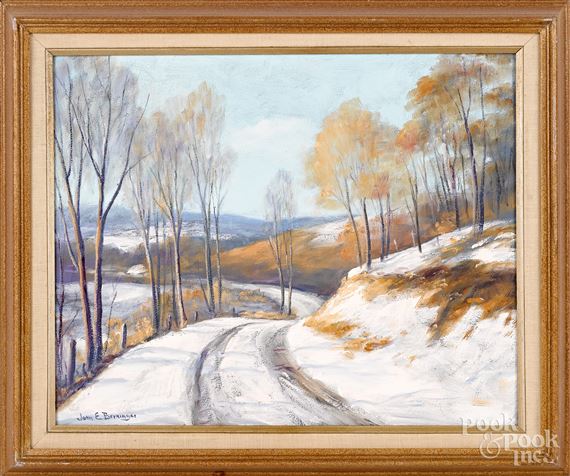 Winter Landscape by John Emil Berninger
