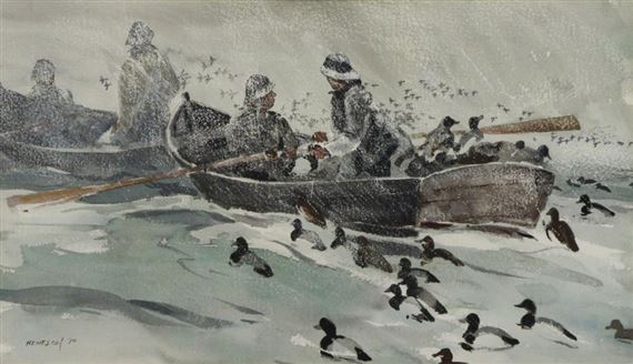 Chet Reneson | Broadbill in December (1970) | MutualArt