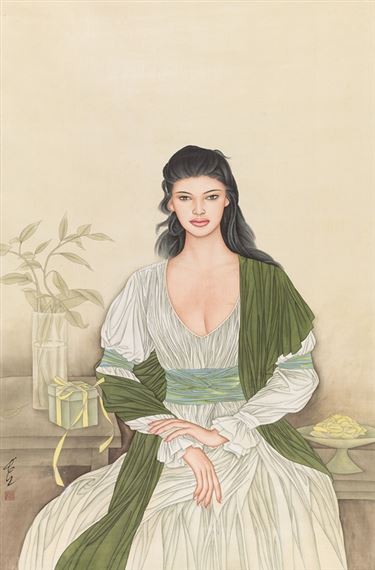 Portrait of a Lady by Feng Changjiang