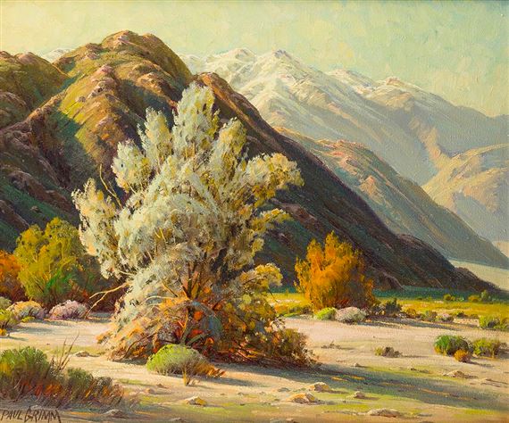 MT. San Jacinto & Smoke Tree by Paul Grimm, 1933