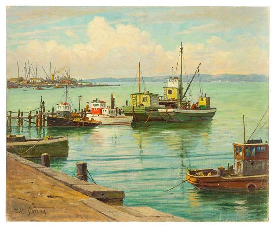 Harbor scene