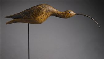Long-Billed Curlew - American School, 19th Century