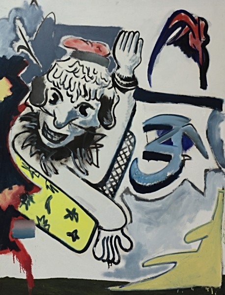 Artwork by Simon Sykora, There is no rest for the wicked one, Made of oil, canvas