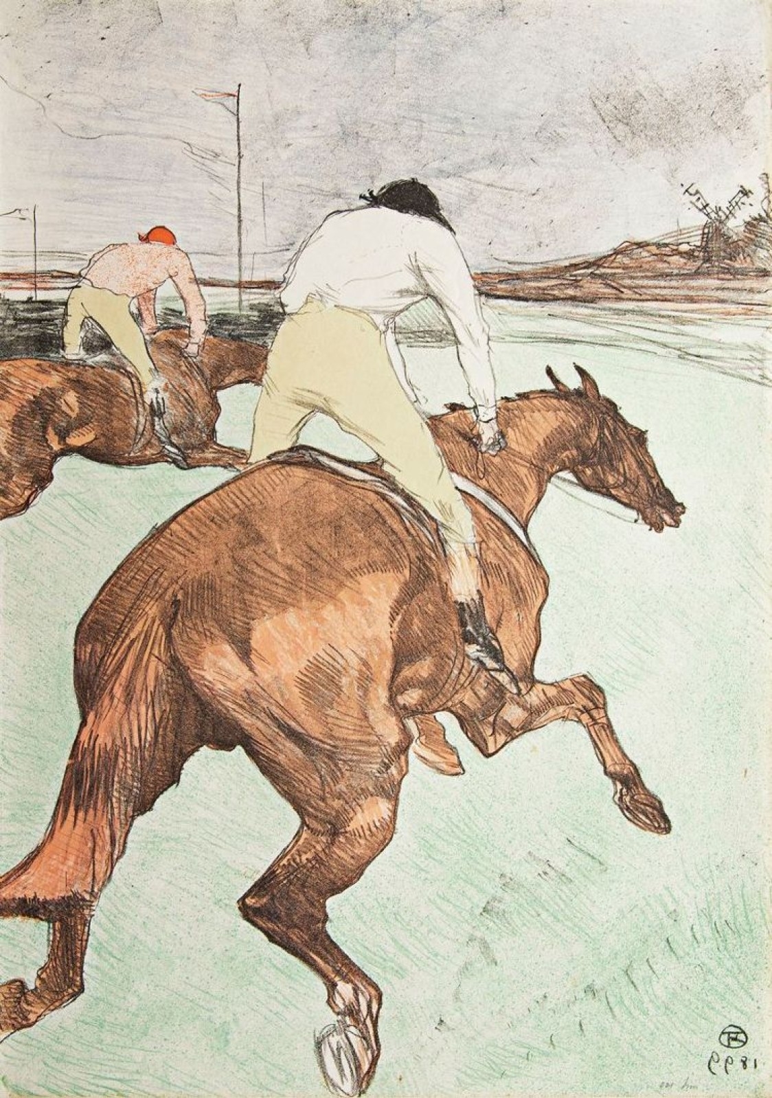 Le Jockey by Henri de Toulouse-Lautrec, 1899