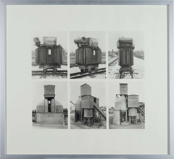 Transformateurs et silos by Bernd & Hilla Becher, 1971
