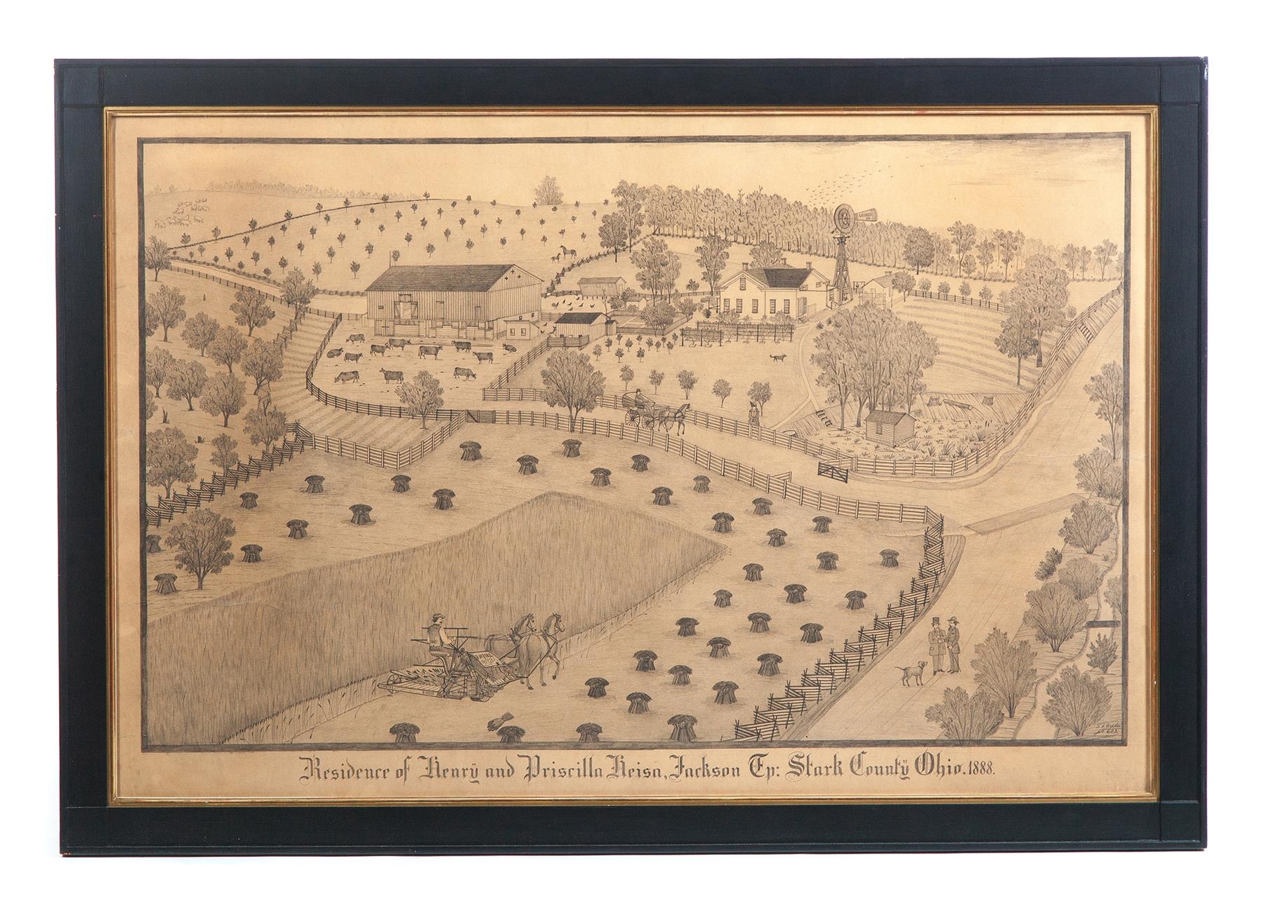 Ferdinand Brader | Ohio Farmstead | MutualArt