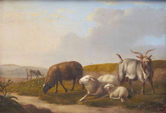 La halte des bergers by Jules Didier