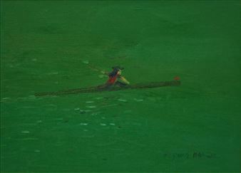 Untitled (Rower) - Dennis Baker