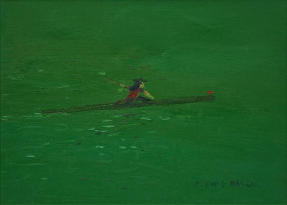 Untitled (Rower) by Dennis Baker