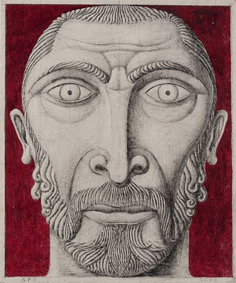 CARA BIZANTINA by Guillermo Pérez Villalta, 2002