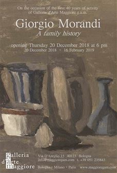 Giorgio Morandi: A family history - Galleria d'Arte Maggiore, Bologna