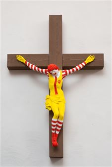 Hundreds of Christians Protest Against McJesus Sculpture at Haifa Museum of Art in Israel