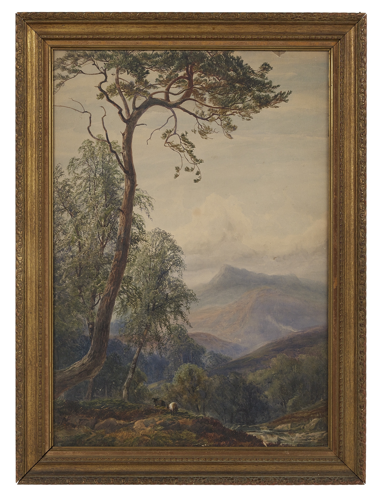 Julian Walbridge Rix | Sunlit forest river | MutualArt