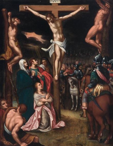 Crucifixion by Otto van Veen