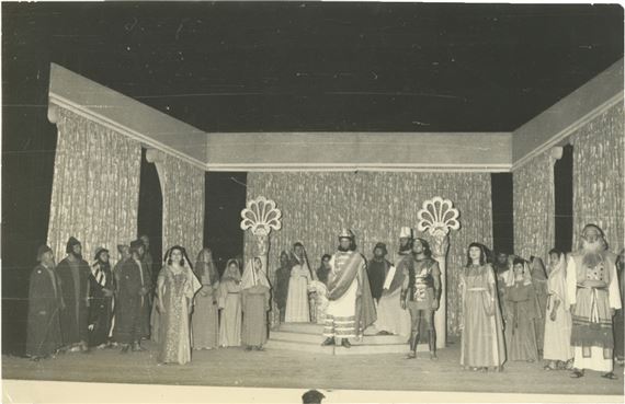 The activity of Habima theater and the Israeli Opera from the day of foundation. Israel by Avraham Soskin, 1920s-1960s