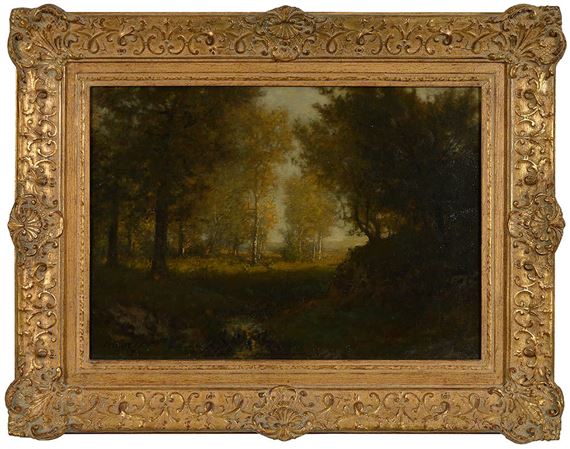 At The Edge of the Woods by Alexander Helwig Wyant, circa 1885