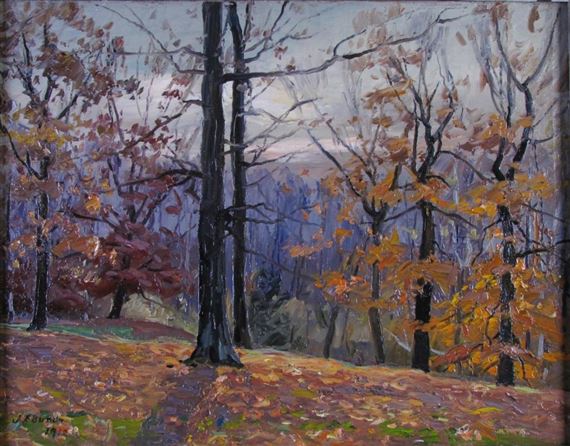 The Spirit of Autumn by John E. Bundy, 1912