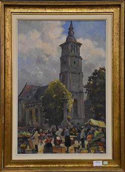 Place du Marché aux Légumes à Namur Picture