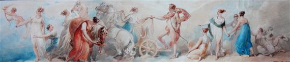 William Osborne Hamilton | Apollo and his chariot (1801) | MutualArt
