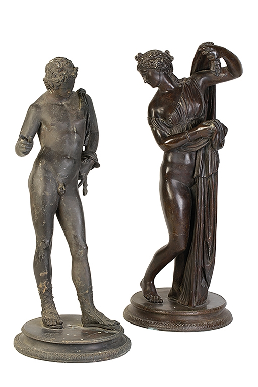 Neapolitan School, 19th Century  After the Antique, A bronze