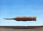 Artwork by Nancy Jolly, Floating Leopard, Made of Oil/Canvas