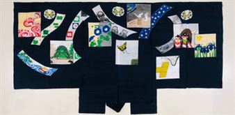 Taro Yamamoto solo exhibition Kyogen and Nippon-ga: Traditional Performing Art Meets Classical Japanese style Painting - Imura Art Gallery