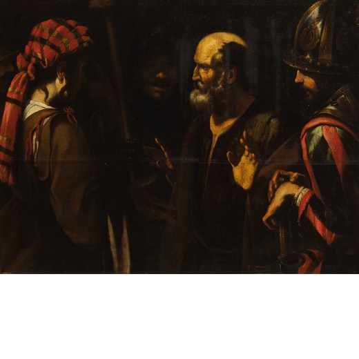La negazione di Pietro by Bernardo Strozzi