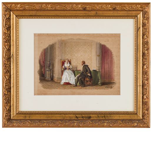 Conversazione in un interno by Giovanni Busato