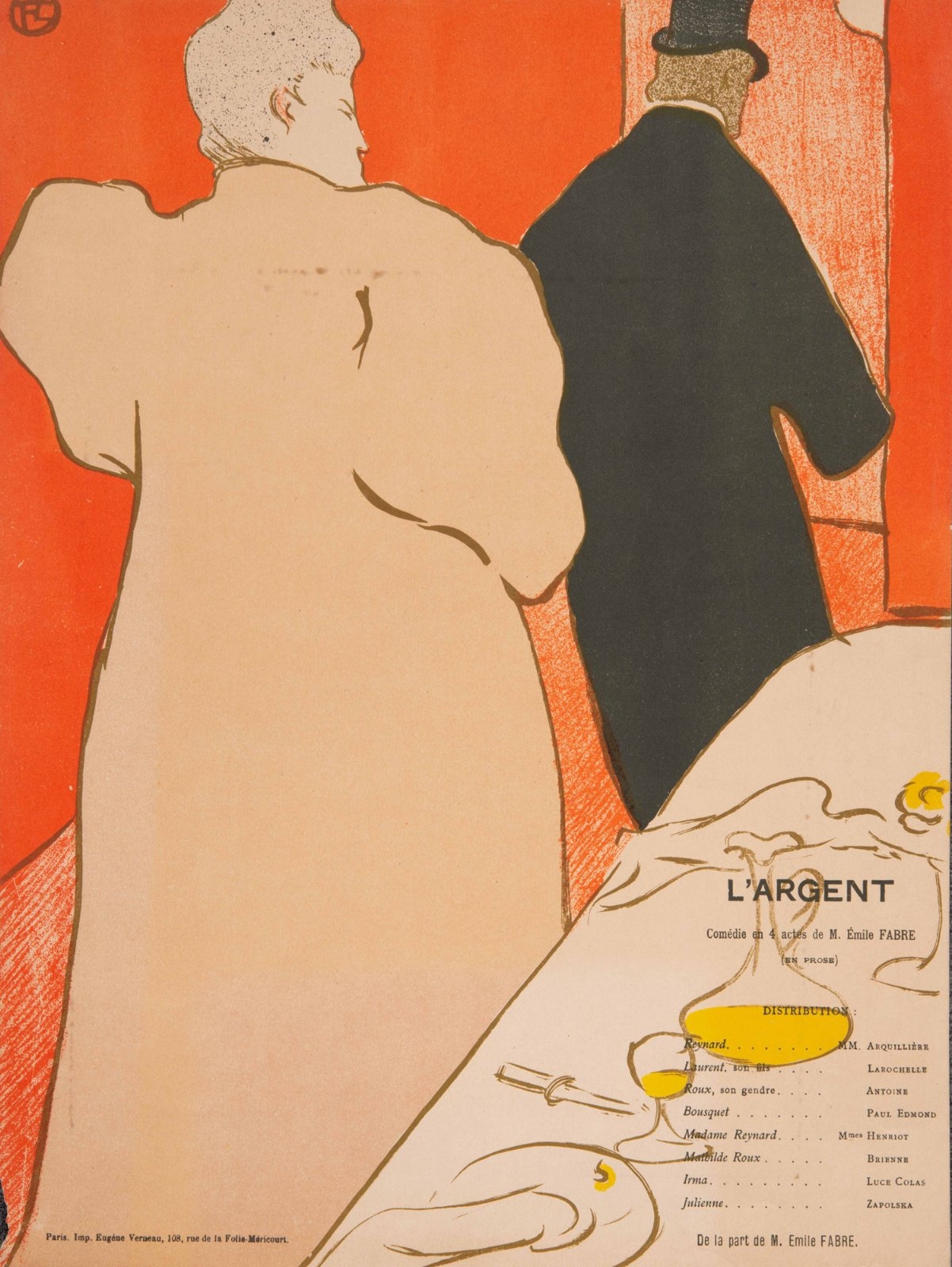 L’Argent by Henri de Toulouse-Lautrec, 1895