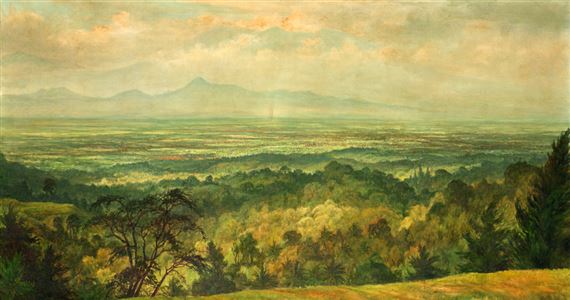 Landscape by Wahdi Sumanta, 1975