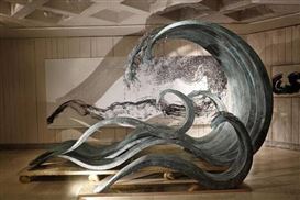 Stillness Amidst Soaring Waves