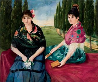 "Muchachas junto a la rivera" - Wilhelm Beintmann