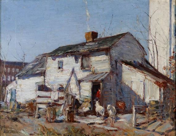 New York City Shanty by Childe Hassam, 1892-1900