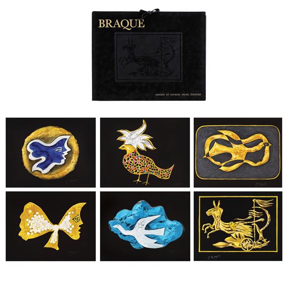 Georges Braque | Les Métamorphoses de Braque, mapă ce conține 12 ...