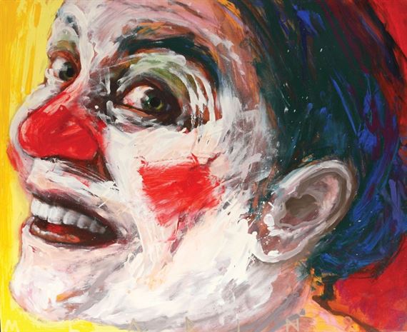 Clovn (Portret IV) by Valeriu Mladin, 1999