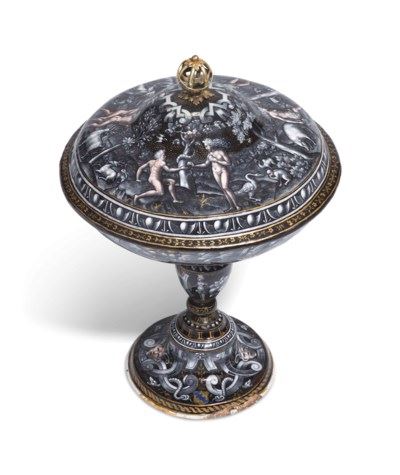 FOOTED CUP AND COVER - Jean Court