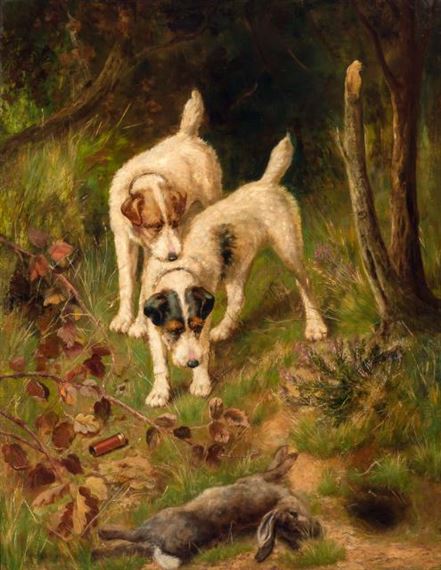 arthur wardle dog paintings