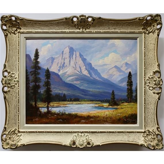 MT. SASKATCHEWAN by Roland Gissing, 1966