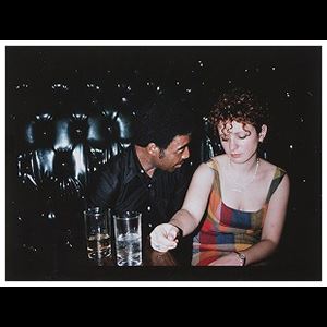 Buzz and Nan at the Afterhours, NYC by Nan Goldin, 1980