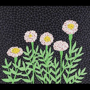 Yayoi Kusama | FLOWERS (1) (Kusama 86) (1985) | MutualArt