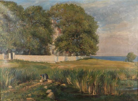 HOJERUP KIRKE, STEVNS KLINT, DENMARK by Michael Bang-Sørensen, 1911